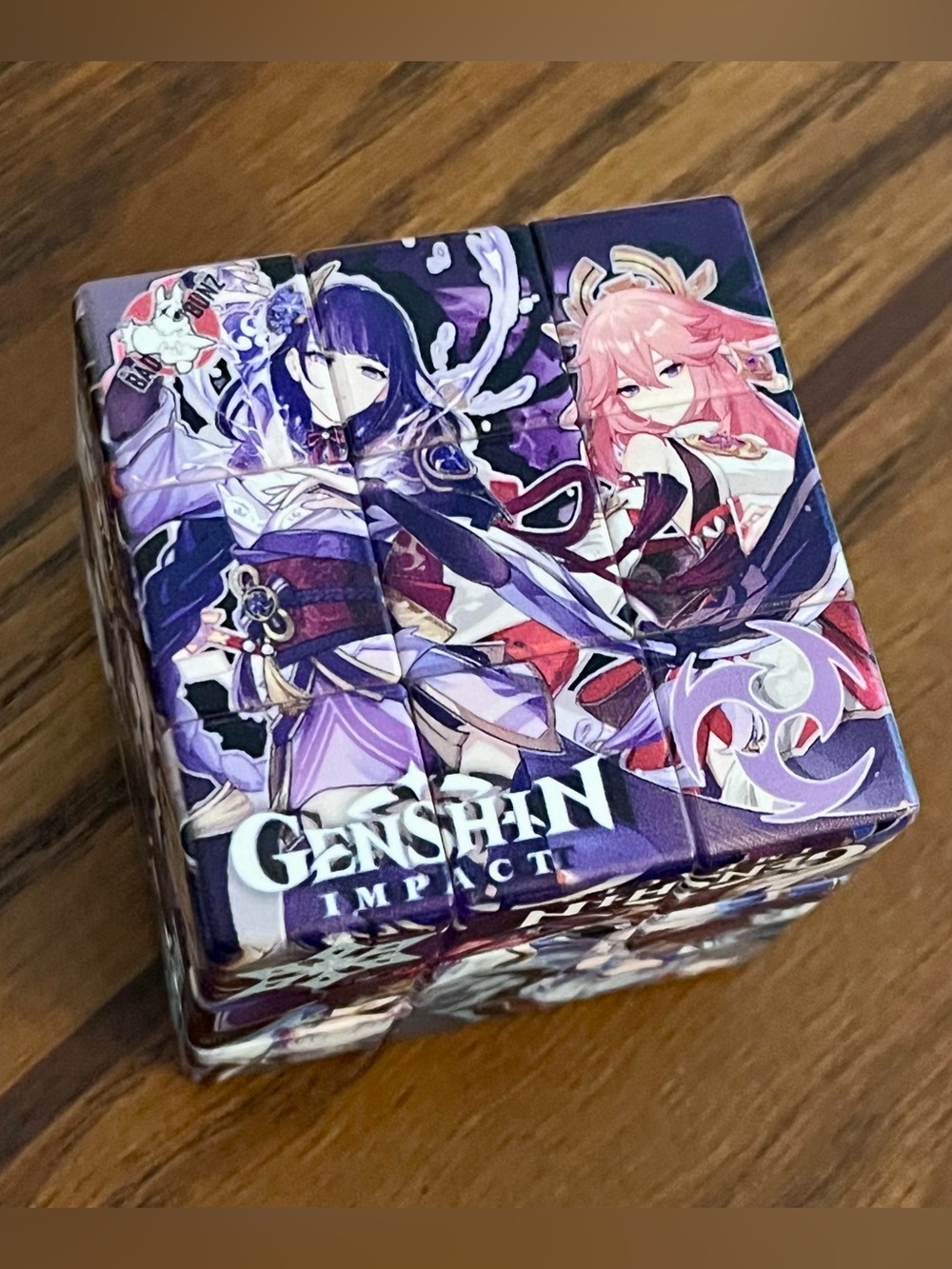 Genshin Impact Puzzle Cube, 2.5”